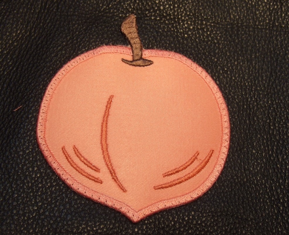 Custom peach patch